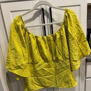 Oblong Box Shop bell sleeve blouse XXL